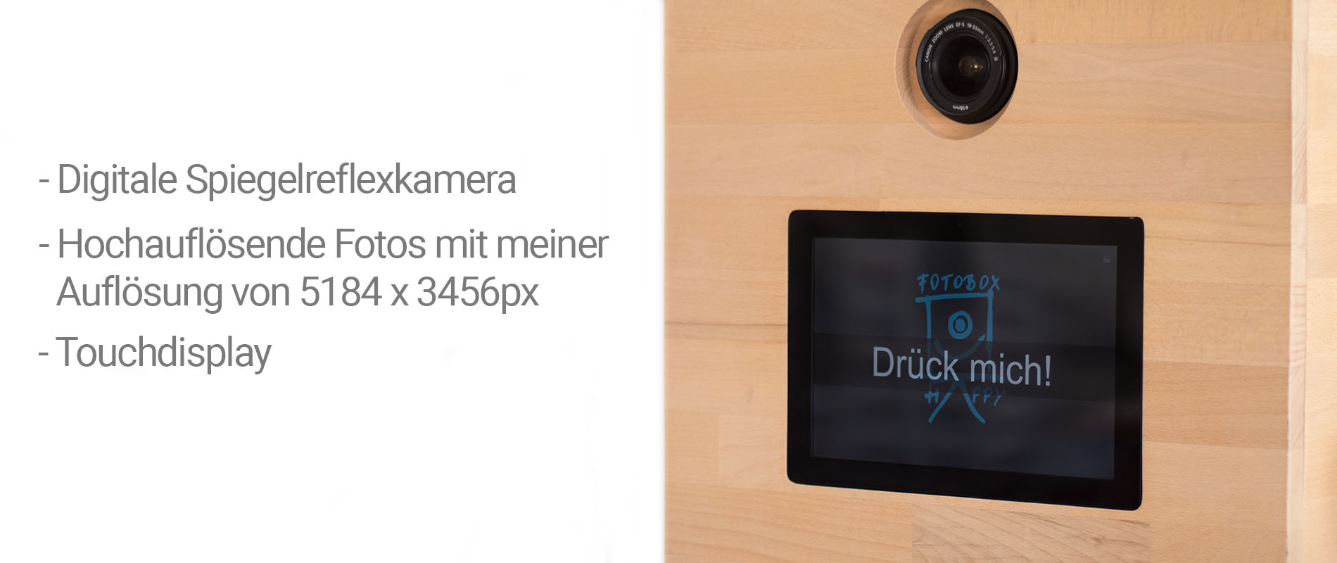 Fotobox Display